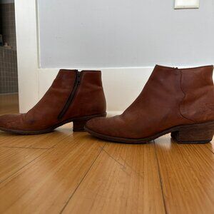 Frye Leather Ankle Boots